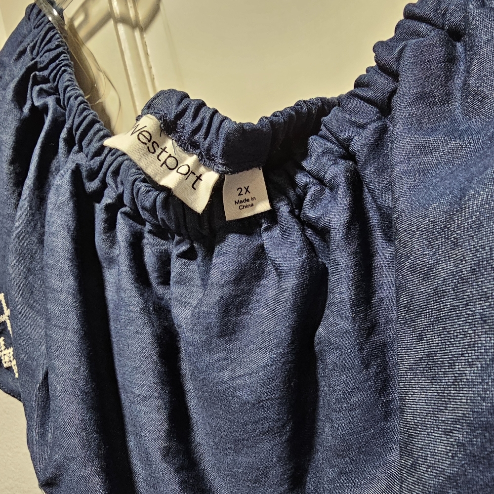 Denim dress